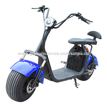 Buy Wholesale China 1500w 2000w 3000w Removable Portable Battery Chopper Bike Harleymentfat Tire Electric Scooter & Fat Tire Electric Scooter at USD 350 | Global Sources