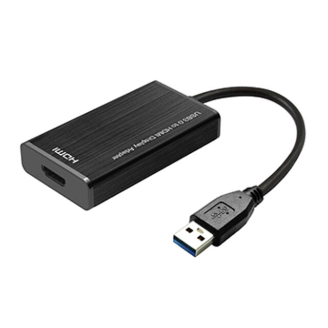 Adaptador USB 3.0 a HDMI / 1080P / Extensión Multimonitor Sincronizada