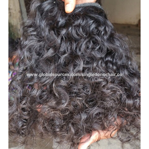 Buy Wholesale India Natural Raw Unprocessed Curly Hair, Cuticle Aligned Hair,temple  Donated South Indian Hair & Unprocessed Curly Hair at USD 45 | Global  Sources