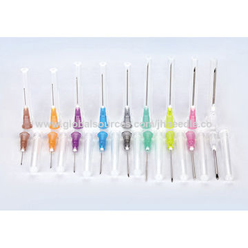 16g-34g Medical Disposable Parts Hypodermic Needle Sizes - China