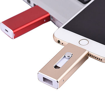 Buy Wholesale China Metal Pen Drive 128gb 64gb 32gb 16gb Pendrive Usb 3.0  Otg For Iphone For Pc For Android & Metal Otg Pendrive at USD 2.35