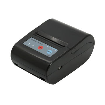 Mini Printer Blue US Wireless Portable Receipt Printer Bluetooth Thermal Bill Printer 58 mm Directly-Heated Thermal Printer Support The Smartphone Control 