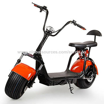 1500w suspensión trasera delantera dos asientos scooter eléctrico de potencia verde
