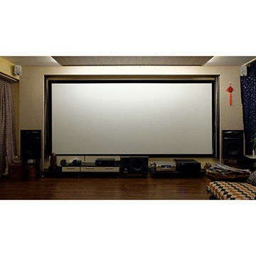 VEVOR Projection Screen 120inch 16:9 Movie Screen Fixed Frame 3D Projector Screen for 4K HDTV Movie Theater 