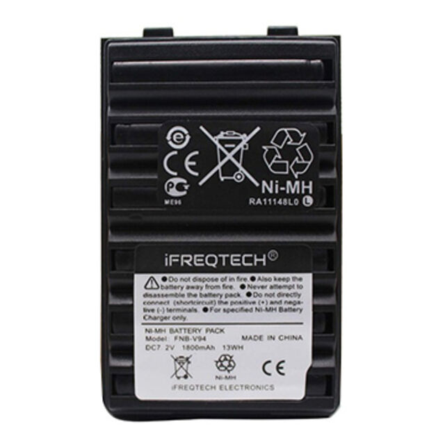 Batería FNB-V94 FNB-83 FNB-V67 para Yaesu FT-270R FT-60R Vertex VX-160 VX-168 VX-180 VX-210 for sale at factory direct price