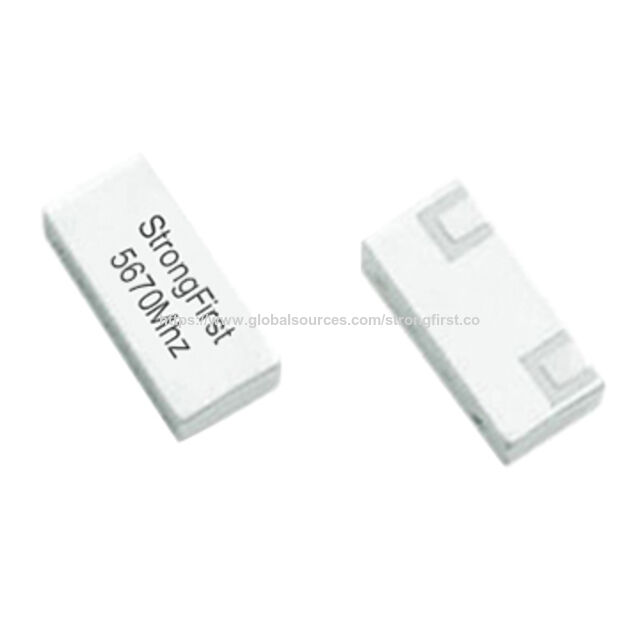 Filtro dieléctrico SMD 7.7*4.0*3.0mm 5670.0MHz 5.8GHz para punto de acceso Wifi