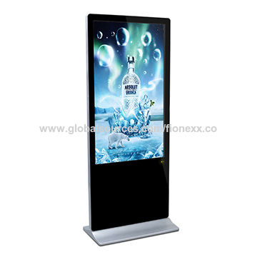 Portable Digital Signage Display 43inch Ips Fhd Commercial Lcd Display 