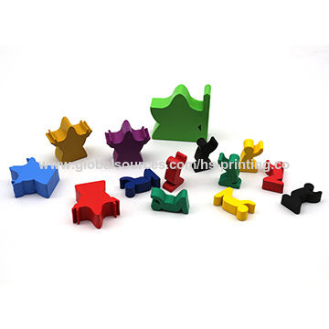 Wooden Board Game Meeple People (clearance)