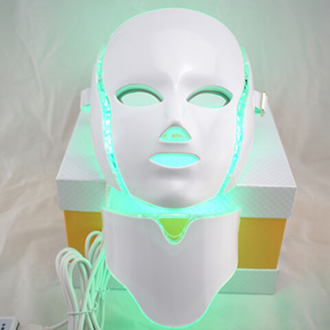 Intelligent Led mask facial mask LED mask with 7 colors, led mask PDT ...