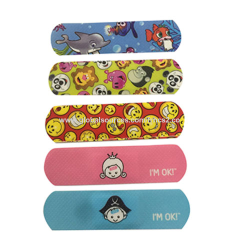 Buy Wholesale China Pe Cartoon Band Aid, Different Patterns And Sizes Are  Available & Cartoon Bandage | Global Sources