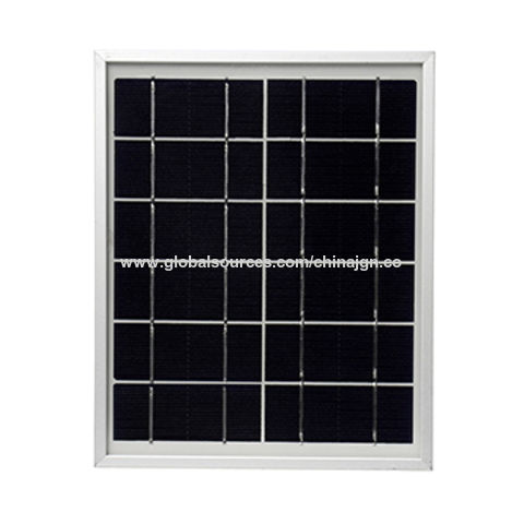 5W Portable Solar Panel for Solar Powered LED Bulb Light, pv cell solar ...