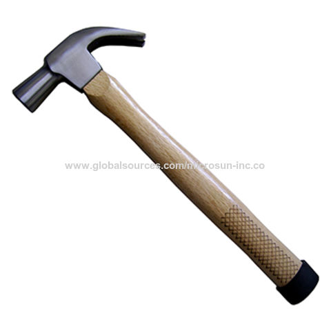 20oz High Quality Hand Tools 45# Nail Hammer Claw Hammer with Wooden Handle  - China Hammers, Claw Hammer