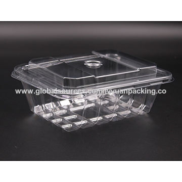 Buy Wholesale China Disposable Clear Round Shaped Plastic Salad