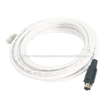 6p6c Rj12 To Mini Din 6 Pin Cable/ps2 To Rj12 Cable Pedals Shifter ...