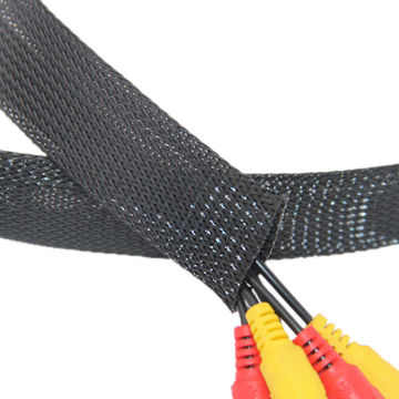 Velcro Braided Sleeve For Cable Harness China Manufacturer