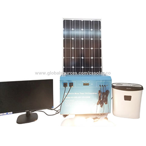 Image showcasing Buy Wholesale China Portable Solar Power System Off Grid Solar System ...
