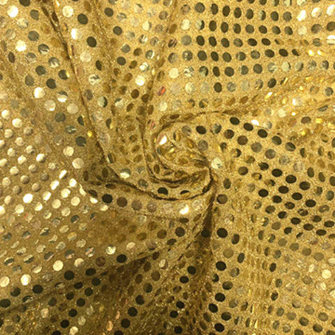 gold sequin fabric tulle fabric ...