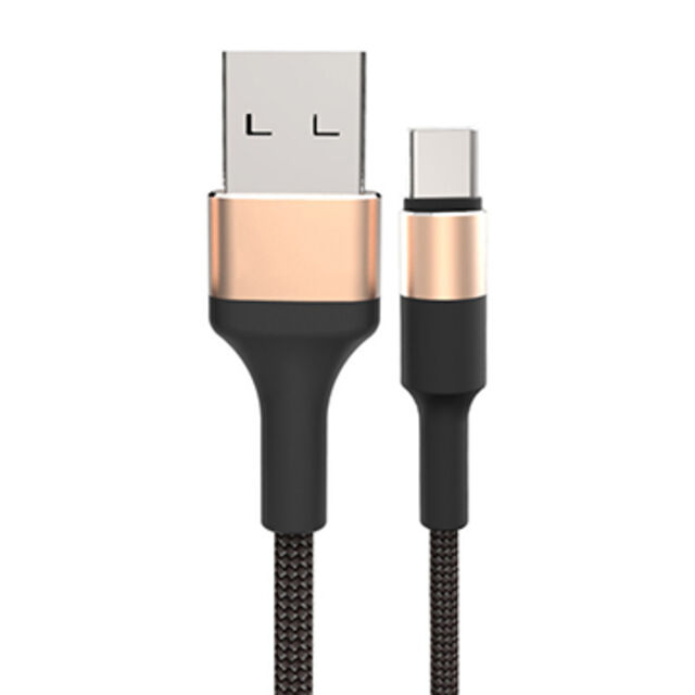 1M 2.4A Nylon Geflochtenes Lightning zu USB A Ladekabel für iPhone