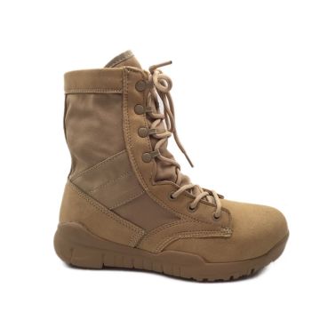 Compre Ameritac 9 Botas De Cuero Brillantes Del Moreno Del Desierto De Los  Hombres Al Aire Libre Del Trabajo Del Combate De Las Botas Tácticas De La  Cremallera Lateral y Botas Tácticas