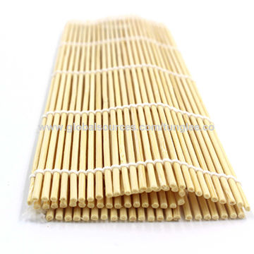 Buy Wholesale China Rectangle Natural Bamboo Sushi Rolling Roller