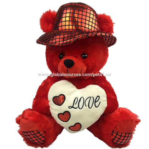 rose bear plush