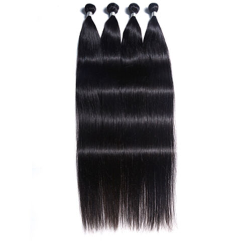 Grade 12A Cheveux Humains Vierges Cuticules Alignées, Longueur 100cm (40 pouces), Extensions Lisses à Vendre for sale at factory direct price