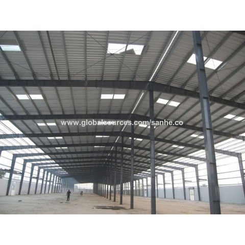 Buy Wholesale China Long Span Steel Structure Prefabricated Warehouse ...