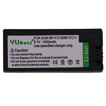 Yuboli Lithium-ion Rechargeable Battery Np-fc11/fc10 For Sony