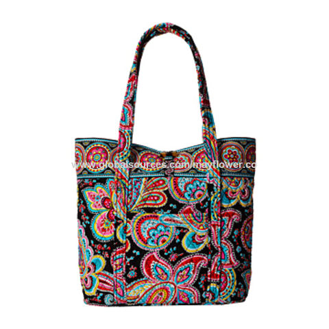 Quilted Print Design Gym Bag 