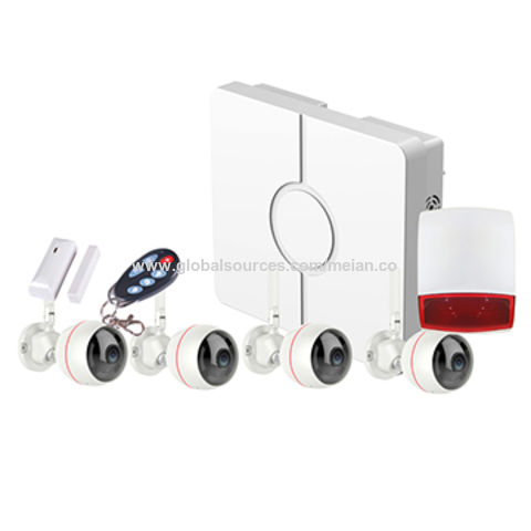 9-Kanal H.265 NVR + Alarmsystem mit 4G-Netzwerk GPRS 128 Zonen for sale at factory direct price