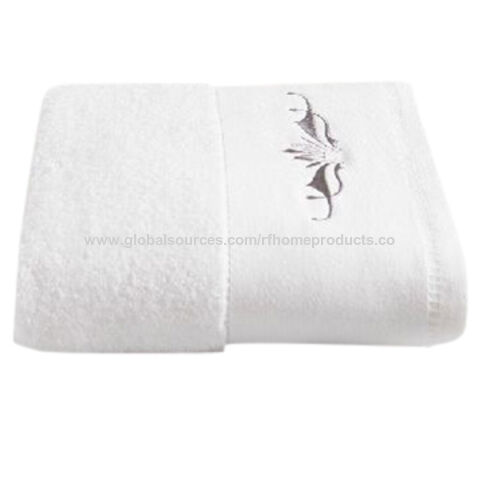 Conjunto de toallas para la cara del hotel, se puede aceptar una pequeña cantidad mínima de pedido, con logotipo bordado
