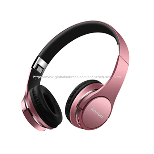 مورد صيني سماعات رأس ستيريو لاسلكية قابلة للطي مخصصة ملونة جديدة عالية الجودة for sale at factory direct price
