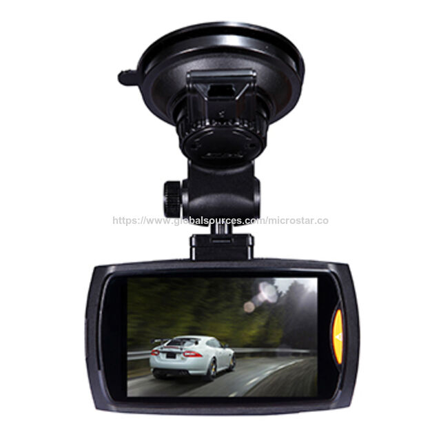 Enregistreur de voiture avec écran LCD TFT de 2,7 pouces