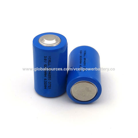 Lithium Battery Non Rechargeable Er14250 3.6V 1200mAh Er14505 for  Electronic Meter Gas Meter and Water Meters - China Battery, Primary  Lithium Battery