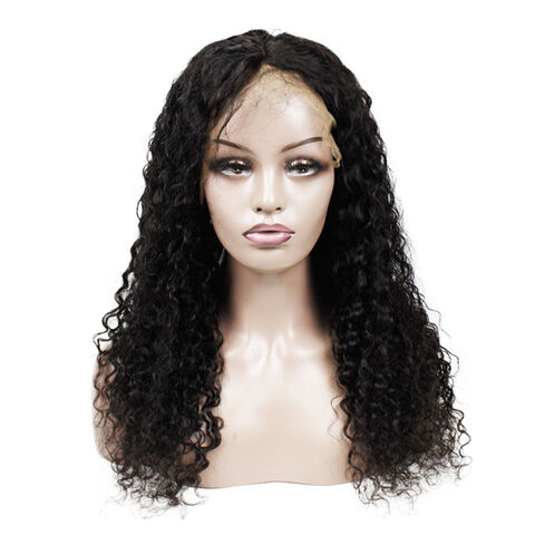 Perruque 100% Cheveux Humains Naturels avec Dentelle Intégrale, Ondulation d'Eau, Prix Usine, 8-26 pouces - Vente en Gros for sale at factory direct price