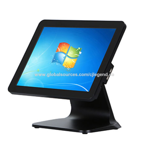 China15 inch Retail Touch POS System with Aluminium Alloy Base on ...