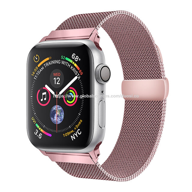 Mailänder-Schlaufen Armbänder für iWatch 38mm 42mm 40mm 44mm AP Watch Serie 1/2/3/4/5