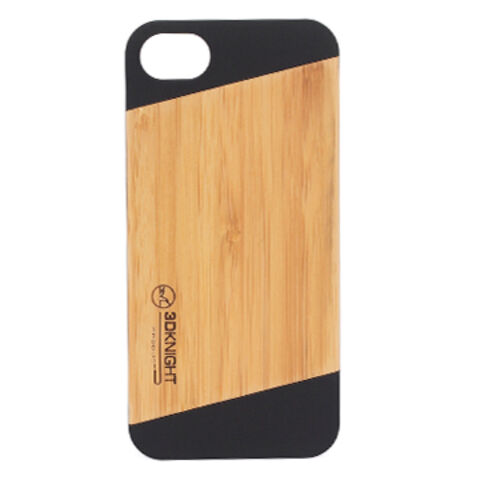 Capa de Bambu com Logotipo a Laser DIY para iPhone 5S - Produtos de Madeira Real for sale at factory direct price