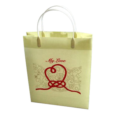 Bolsa de compras de PP al por mayor a precio de fábrica para embalaje de prendas de vestir, varios tamaños y patrones disponibles for sale at factory direct price