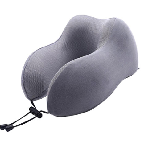Almohada de Viaje de Espuma Viscoelástica en Forma de U 2019, Almohada Cervical, Almohada para Viajar