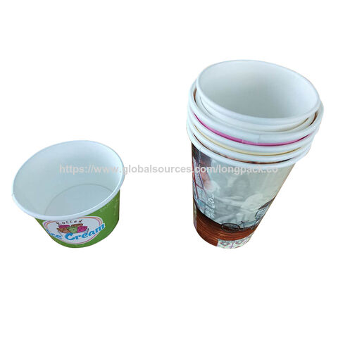 Vaisselle jetable biodégradable pour réception de mariage, gobelet en papier for sale at factory direct price