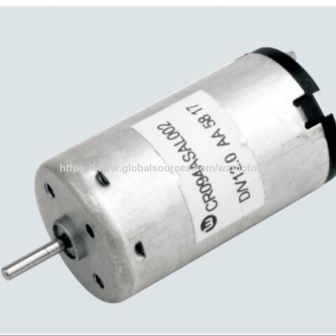 ODM 12V 3W OD22.0mm*35.8mm(L) DC-Motor mit Kohlebürsten für intelligente Vorhänge