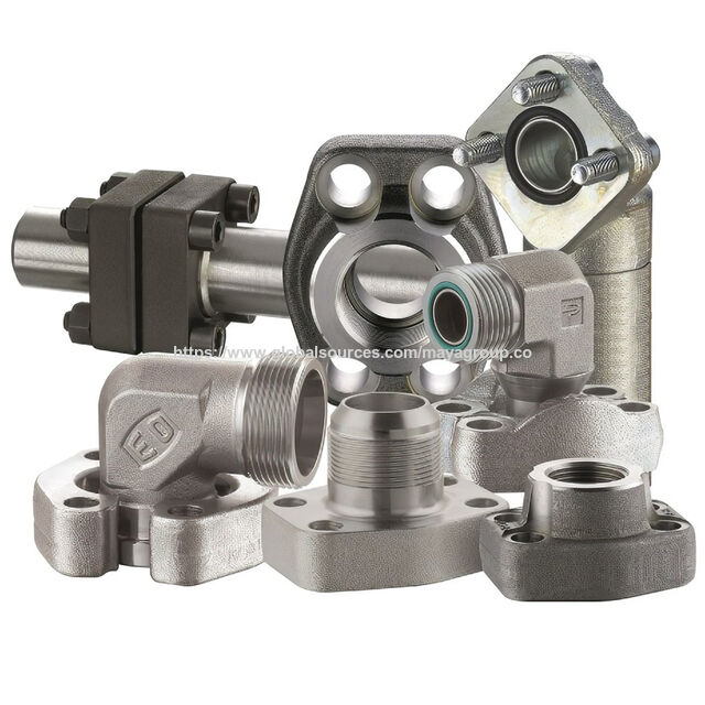 OEM-Lieferant Hochdruck Edelstahl Hydraulikschlauchverschraubungen & Adapter AISI 316L CNC-gefräst 6000 PSI 10000 PSI
