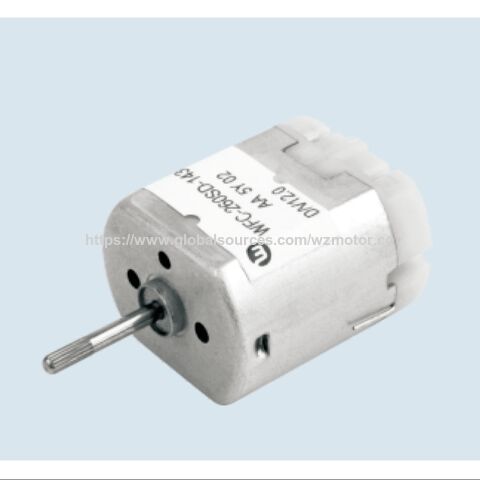 ODM 24V OD:24,2mm*26,9mm(L)*18,3mm(H) DC-Motor mit Kohlebürsten WFC-260SD für Auto-Türschloss und Rückspiegel