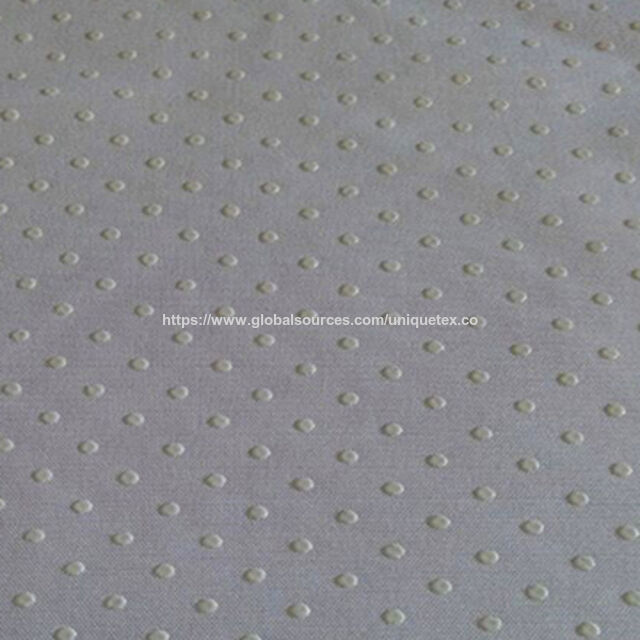 قماش بونجي مصقول بنقاط PVC للنعال، مانع للانزلاق for sale at factory direct price