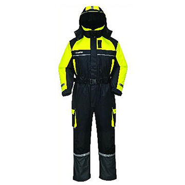 Waterproof Fishing Flotation Suit For Ice Fishing, Floating
