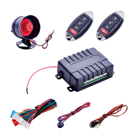 Car Alarm Security System Induction Remote Control Engine One Button Push  Start