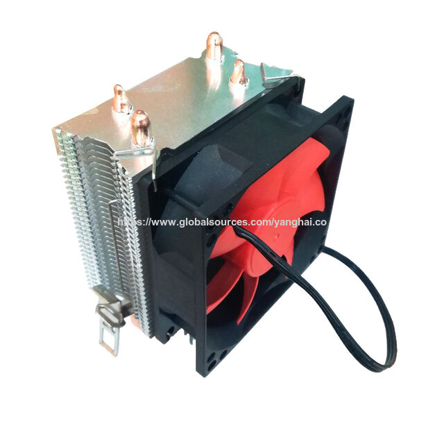 Buy Wholesale China Heat Pipe Cpu Heatsink Fan Universal For Intel ...