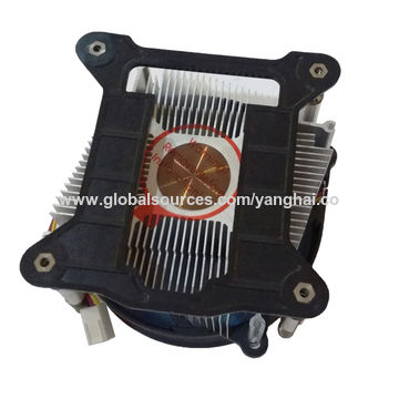 Buy Wholesale China Pc Cpu Cooler Fan & Heatsink With Copper Center For ...