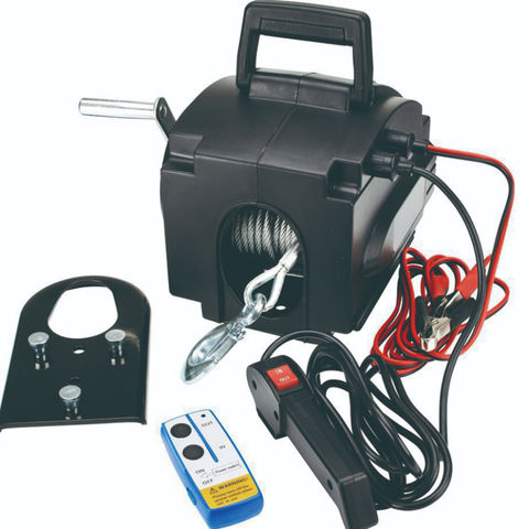 رافعة سيارة كهربائية DC 12V بقوة 2500 رطل - ونش كهربائي للسيارات، الشاحنات، المقطورات for sale at factory direct price